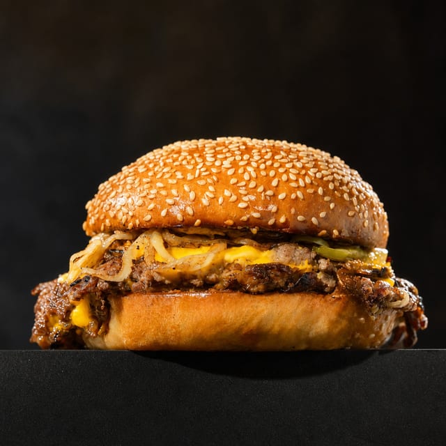 Oklahoma Style Burger.