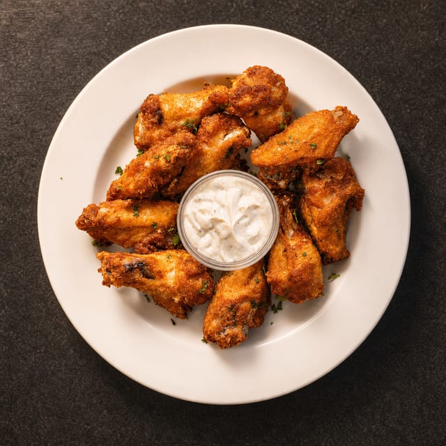 10 Wing Pieces.