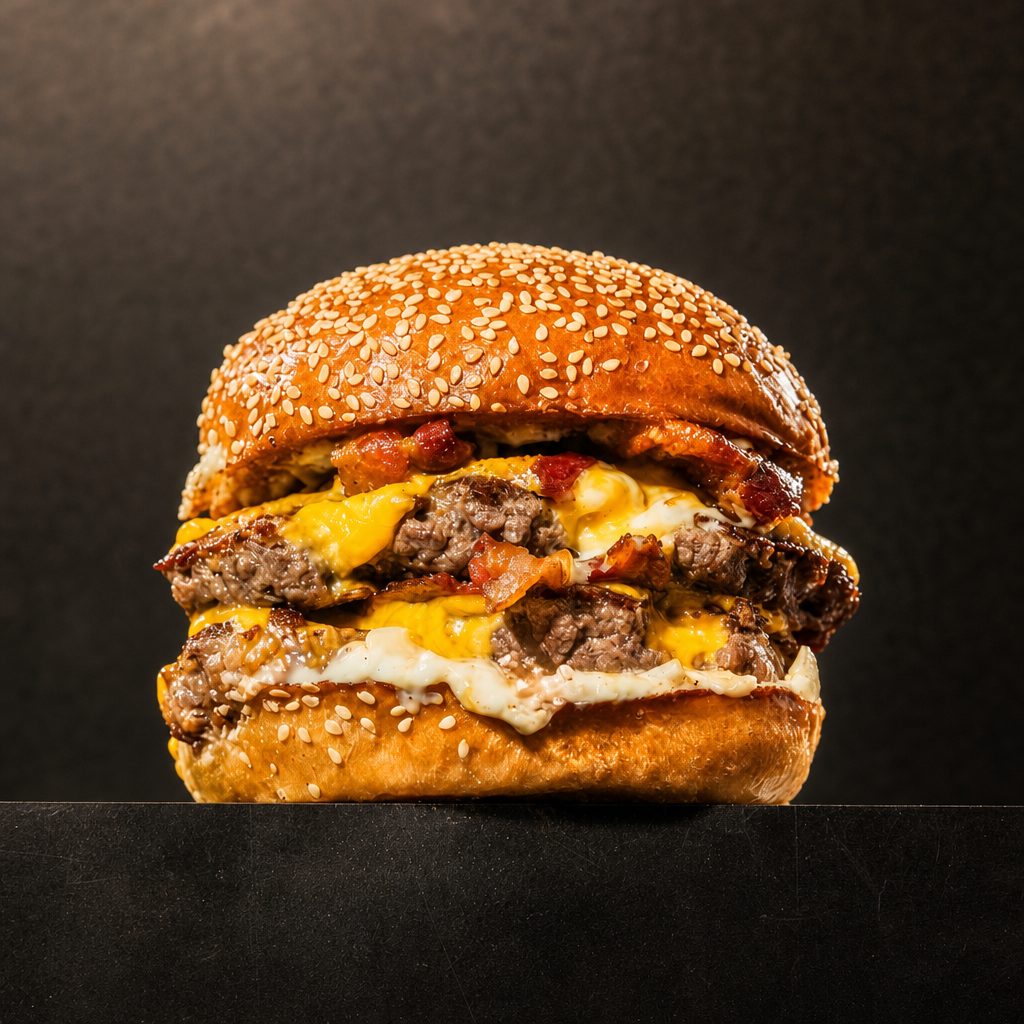 Double Trouble Burger.