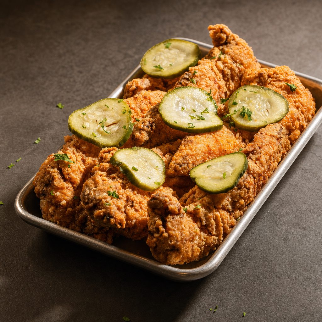 6 Chicken Tenders Pieces.