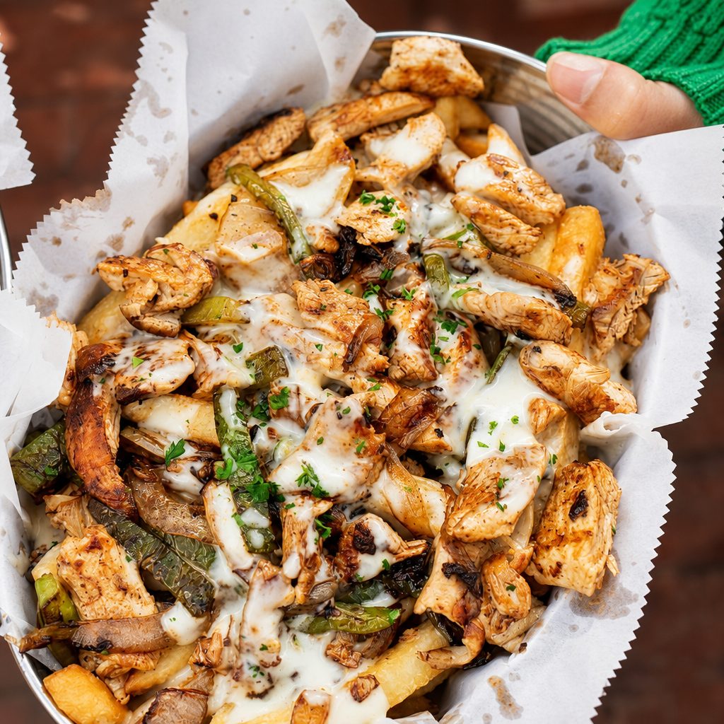 Chicken Bomb Fries.
