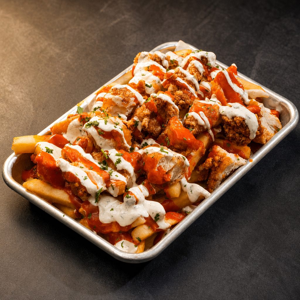 Buffalo Chicken Fries.