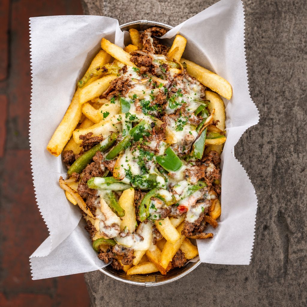 Steak Bomb Fries.