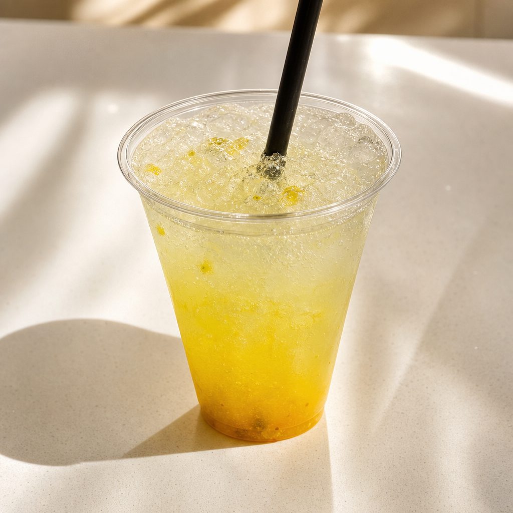 Passion Fruit Lemonade.