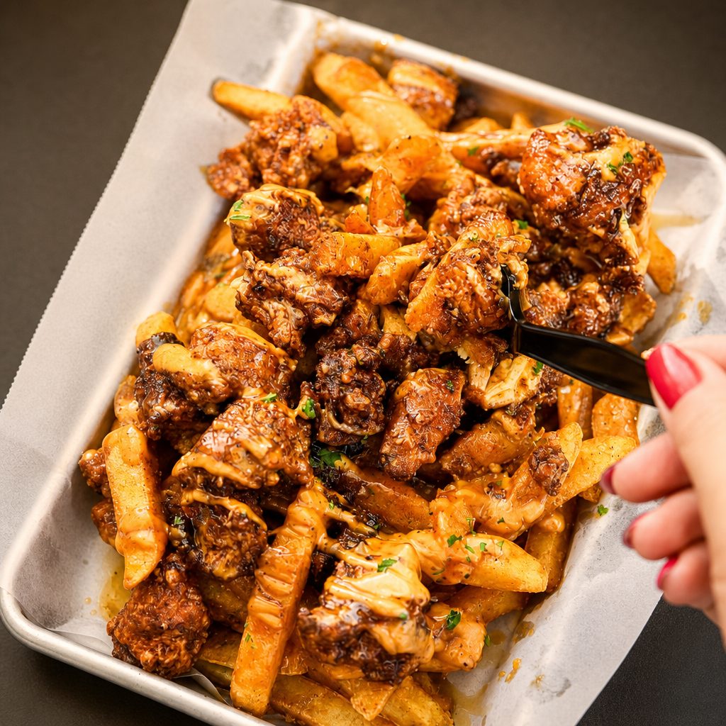 Sweet And Spicy Fries.