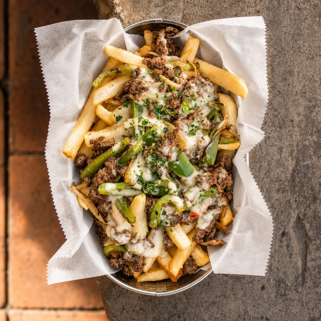 Steak Bomb Fries.