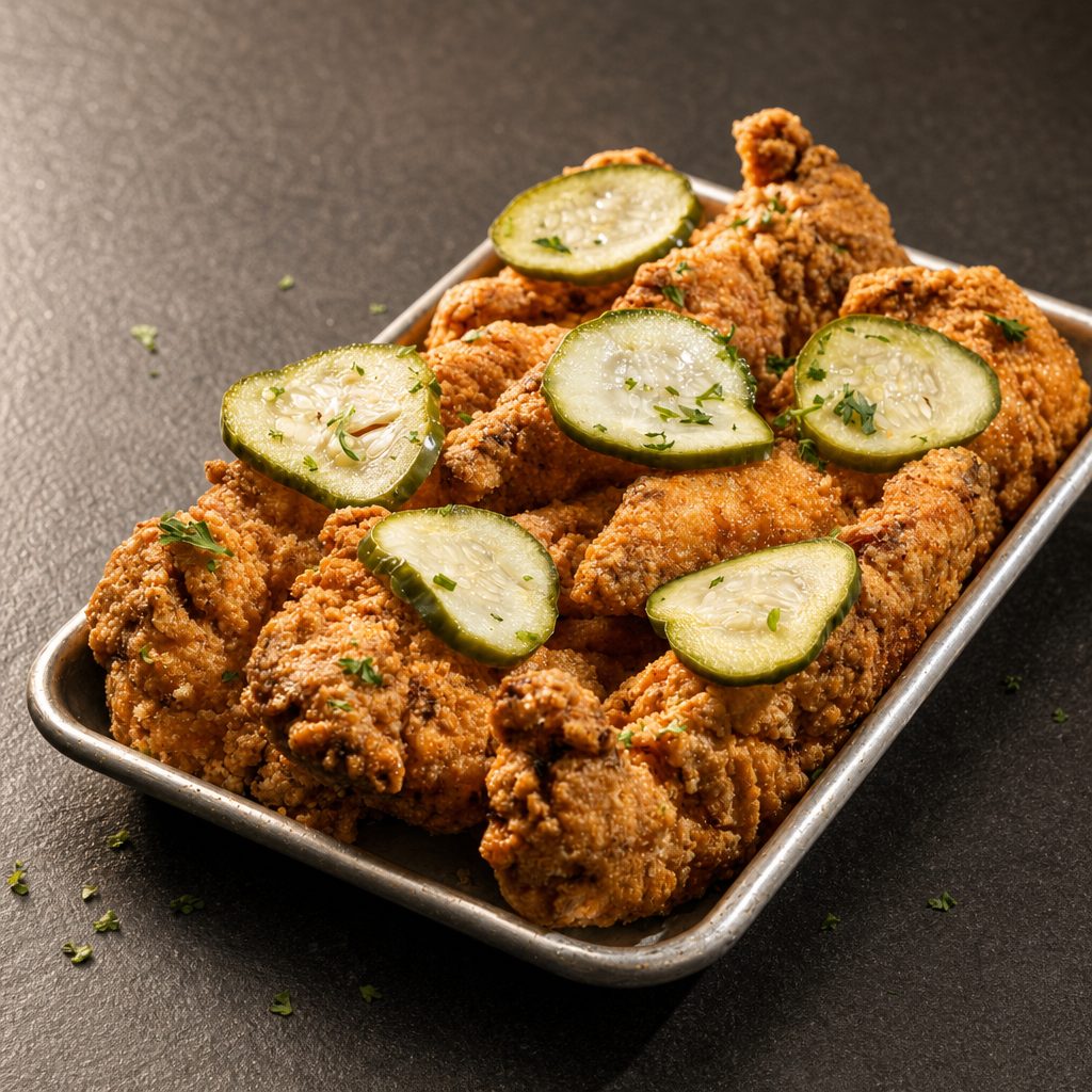 6 Jumbo Chicken Tenders.