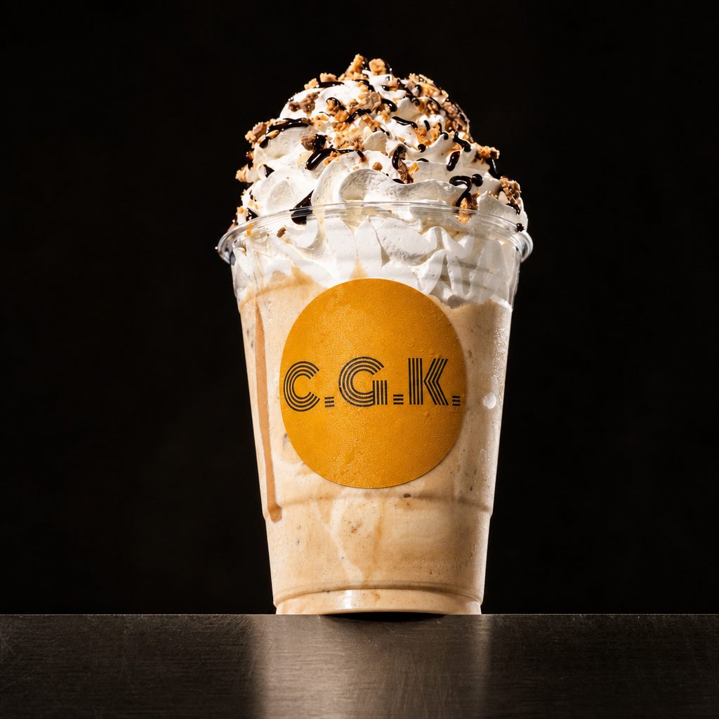 Peanut Butter Slide Milkshake.