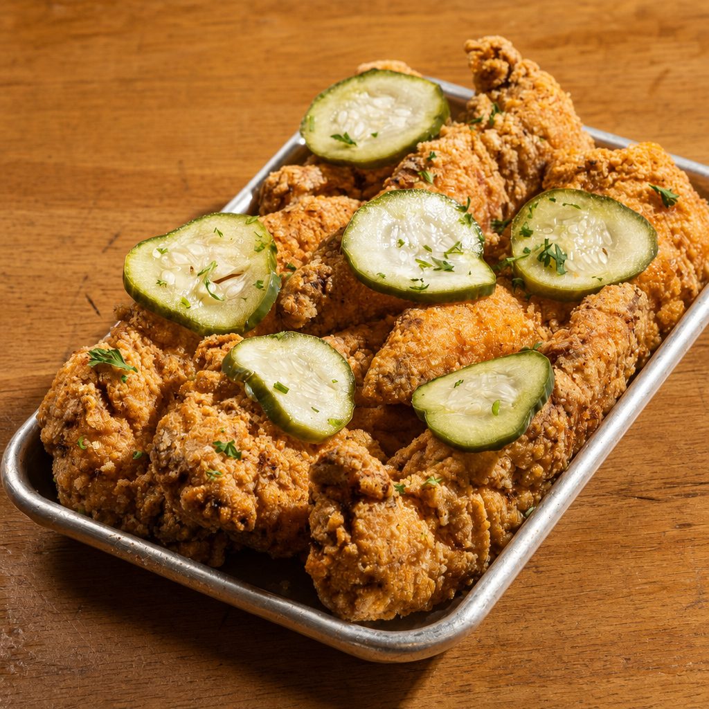6 Chicken Tenders Pieces.