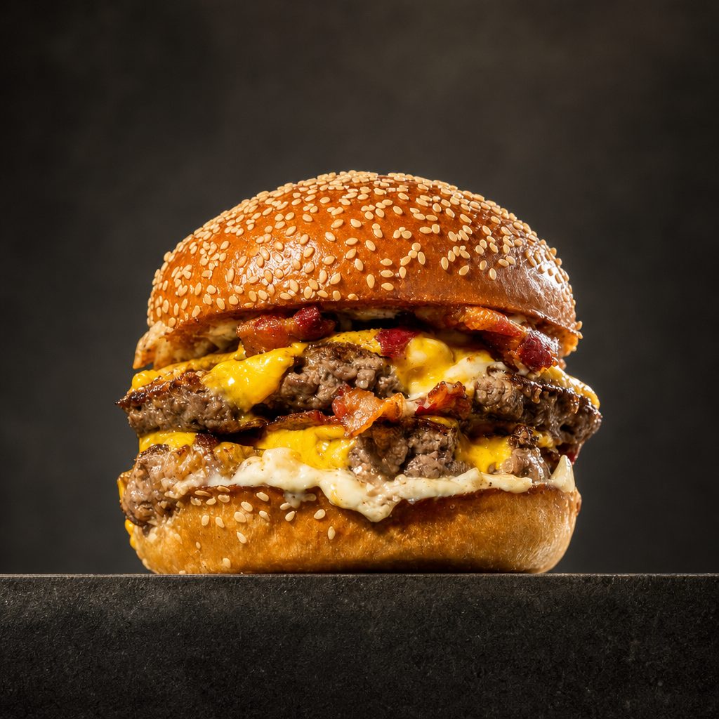Double Trouble Burger.