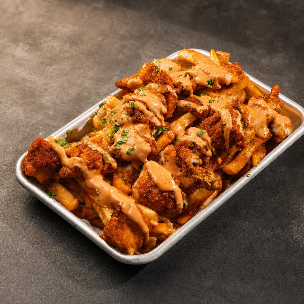 Sweet and Spicy Fries.