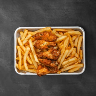 5 Wings W/ Fries