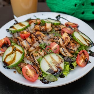 Chicken Kabob Salad